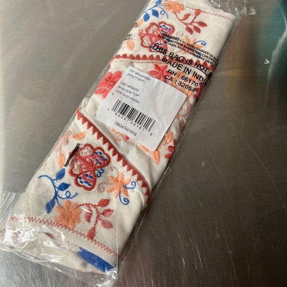 Free People In Bloom Tank Ivory Combo - Picture 9 of 9